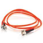 5M St-St Taa Duplex 50/125 M/M Fiber Cable Orange