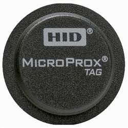 1391 MicroProx Tag (Programmed, Black, SEQ#)