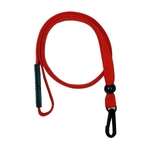 Black 3/8 Round Non B/A Lanyard W/Swivel Hook,Qty 100