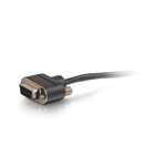 10' CMP DB9 NULL MODEM M-F CABLE                    BLACK