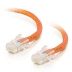 14' CAT5E CROSSOVER PATCH CABLE                   ORANGE