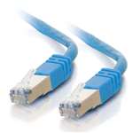 14ft SHIELD CAT5E MOLDED CBL BLUE