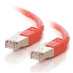 14ft SHIELD CAT5E MOLDED PATCH CABLE RED