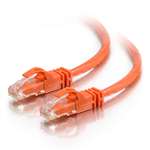 14' CAT6 SNAGLESS PATCH CABLE ORANGE