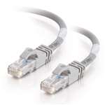 25' Cat6 Snagless Crossover Cable Grey