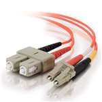 1m LC SC DUPLEX 62/125 MULTIMODE FIBER