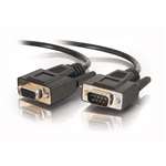 25' Db9 M/F All Lines Extension Cable Black