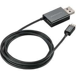 2 in 1 Charging Cable (USB, Black)