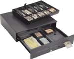 Advantage Manual Cash Drawer (3 Slots, Lockit, Canadian Till) - Color: Black