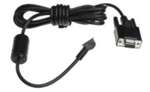 Cable (8 Feet, Rs232 9-Pin Female, Coiled, External Power On Pin 9) For The Powerscan 8300/8500