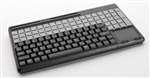 Cherry G86-61411Euadaa G86-61411 Spos Keyboard (Qwerty, 14 Inch, Usb Keyboard, Touchpad, Msr With Tracks 1, 2 And 3, Us 135 Layout, 123 Programmable, 60 Relegendable And Ip54) - Color: Black