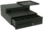 Pos Integrator System (16 Inch Wide X 19.5 Inch Long X 4.9 Inch High, Black, Serialpro Ii Interface, Tray, Riser, Drawer And Media Storage)