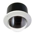 Ip Ready 7 Inch Vandal Resistant Indoor Recessed Dome Housing (Clear Dome)