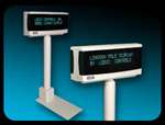 2X20 DARK GRAY DISPLAY,PWR USB 20- HEIGHT W/MOUNT & BRACKET