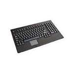 Logic Controls Lk8000Mu3Trk 122 Key Qwerty Kybd Tchpad 3 T Rack Msr Usb Fully Prgrm Black