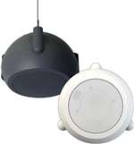 Hanging Pendant Speaker (70V, White Finish) - Color: White