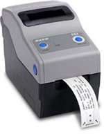 Cg208 Direct Thermal-Thermal Transfer Printer (203 Dpi, 2.2 Inch Print Width, Usb And Lan 10/100 Base)