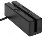 Mini Usb Swipe Reader (Tracks 1 And 2, Mini Keyboard Emulation) - Color: Black