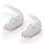 27161 3' CAT6 550 MHZ SNAGLESS PATCH CABLE                    WHITE