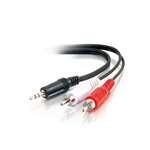 3.5Mm Stereo Male To Rca Male Y Cable (6 Feet, Black)