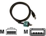 Cable Kit (72 Inches, Usb To Rj-45)