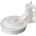 Aluminum Pole Mount Bracket (With Female Inserts, White Finish)