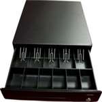 Cr-1000 Cash Drawer (Printer Driven Scratch Resistant Paint) - Color: Black