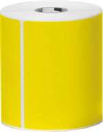 Duratran Ii Thermal Transfer Labels (4.0 Inch X 6.0 Inch - 975 Labels-Roll, 4 Rolls-Case - Floodcoat Pms115 Yellow)