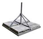 Frm125 Non-Penetrating Roof Mount (60 Inch Mast With 1.25Od)