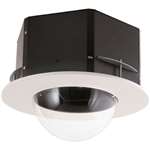 Ip Network Ready (7 Inch Recessed Ceiling Mount Dome Housing, Clr. Dome)