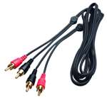 Cable (6 Feet, Stereo Rca To Rca)