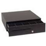 Series 100 Cash Drawer (Adjustable Media Slot, Ethernet Interface And 16 Inch X 16 Inch) - Color: Black